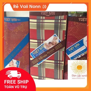 [FREE SHIP] Đệm bông ép Việt Hàn từ 1m2 đến 1m8 (ảnh thật tự chụp)