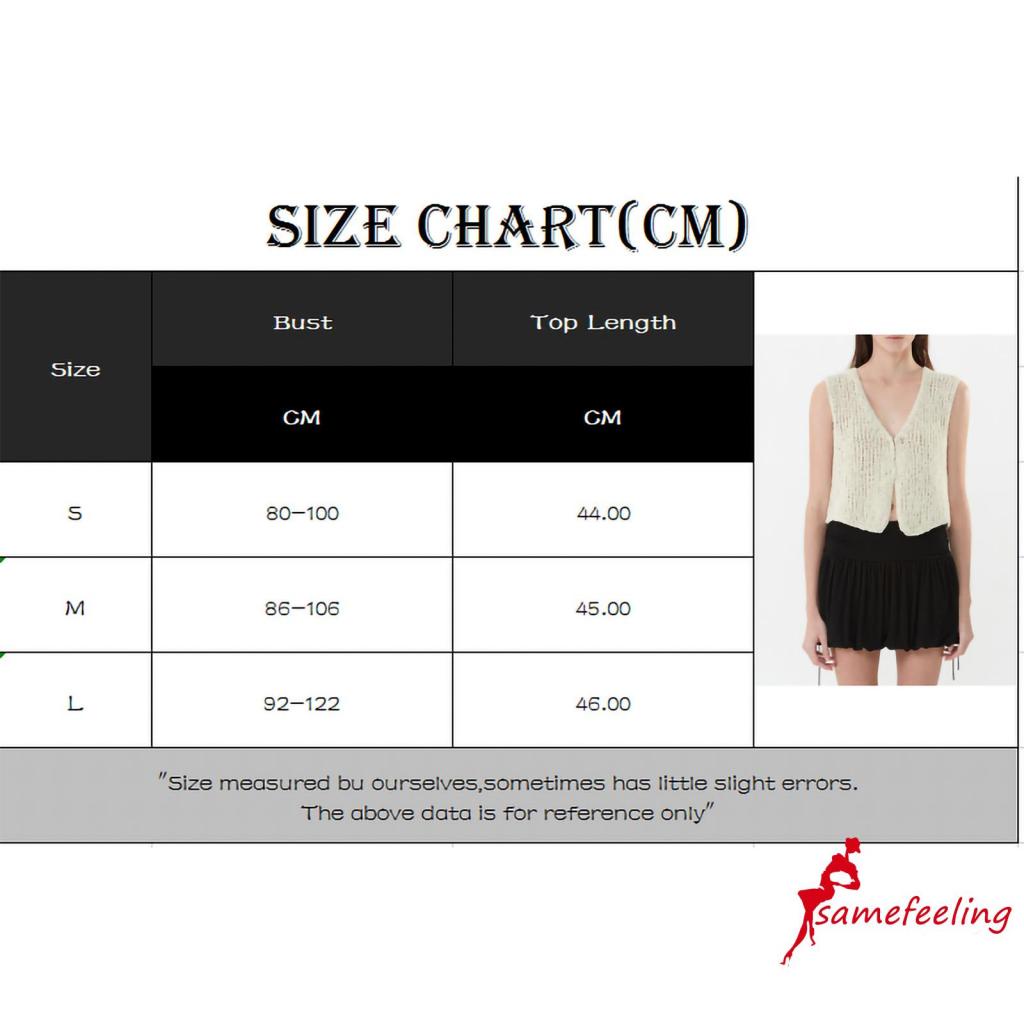 Áo Cardigan Dệt Kim Cổ Chữ V Không Tay Cài Nút Thời Trang Xuân Hè Cho Nữ