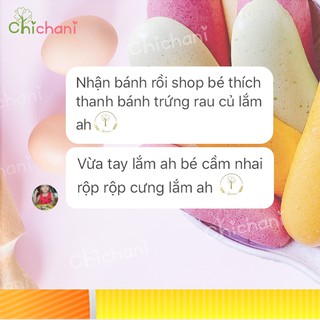 Bánh ăn dặm hoa quả tự nhiên dạng thanh cho bé 6m+