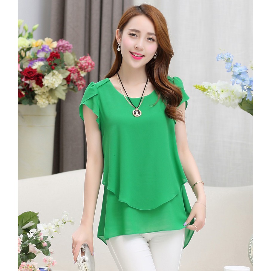 Áo dáng rộng 2 lớp chất liệu cao cấp