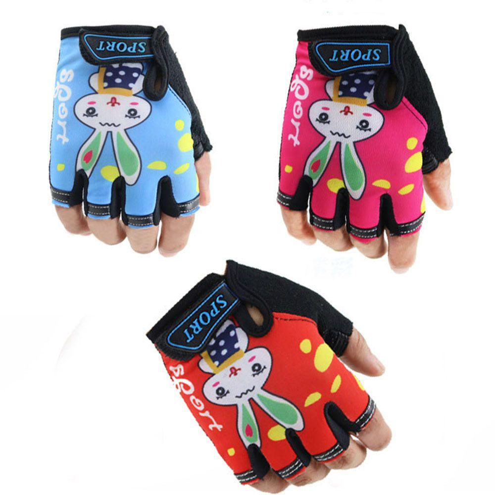 Găng Tay Xe Đạp Nửa Ngón Chống Trượt Thời Trang