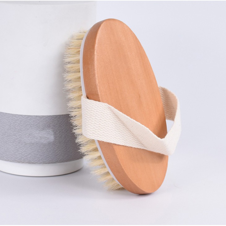 Bàn chải tắm lông heo XM26 hình tròn