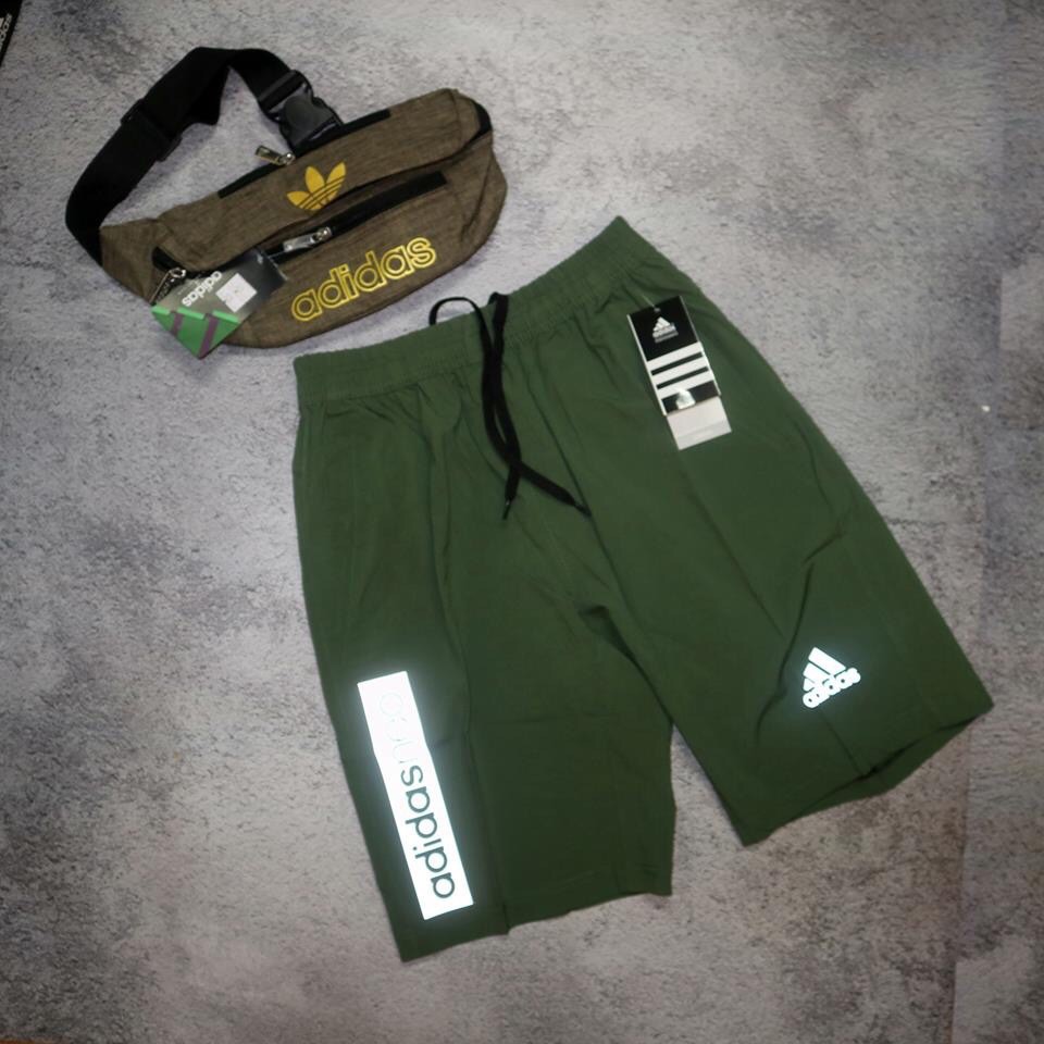 Quần Thể Thao Nam Chất Vải Gió, Logo Phản Quang Size 45-75kg | BigBuy360 - bigbuy360.vn