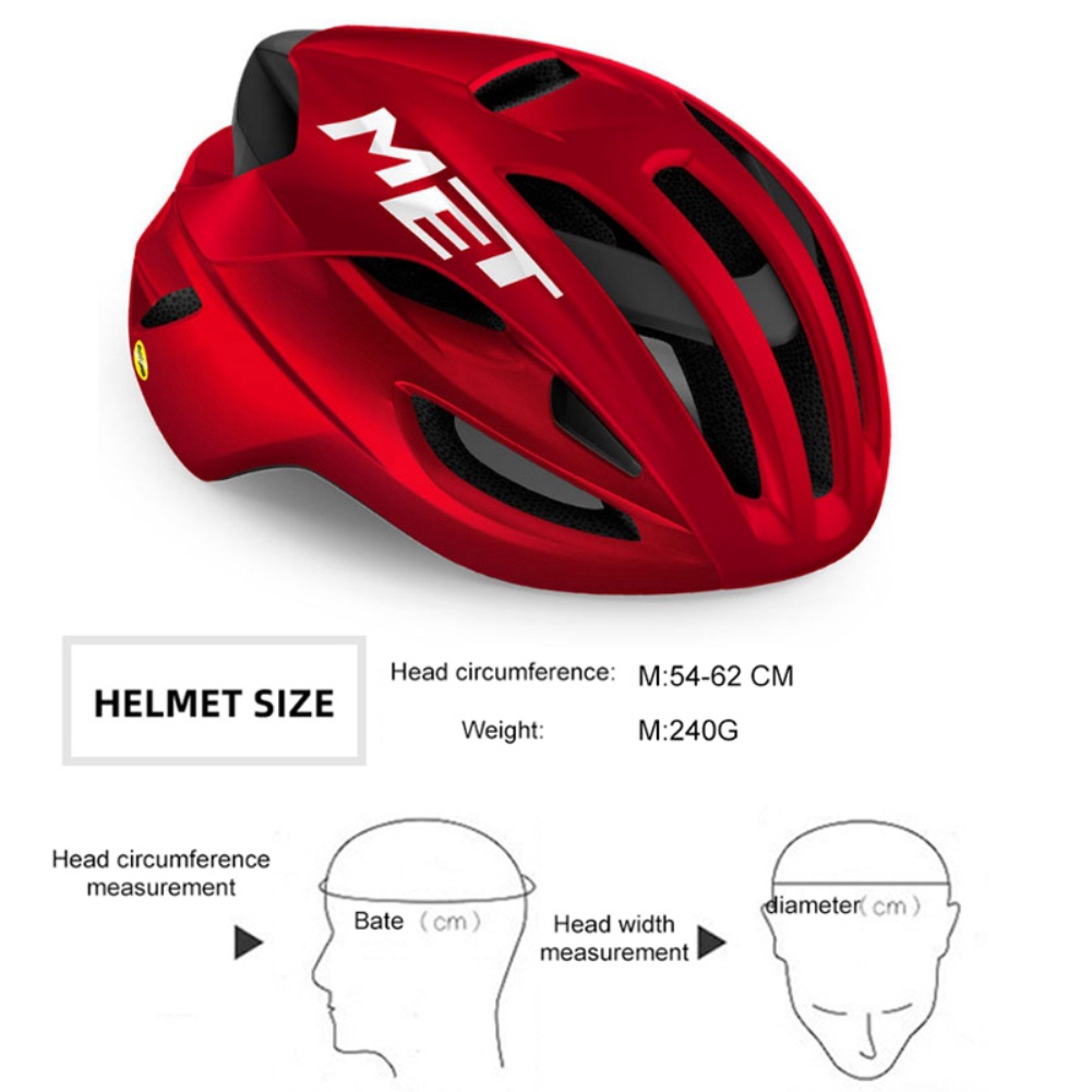 Sẵn Sàng✅Gặp Mũ Nón Bảo Hiểm Xe Đạp Rivale Vincy Mũ Bảo Hiểm Xe Đạp Size M 54 ~ 62Cm Đặc Biệt Đường Mũ Bảo Hiểm Thể Thao Ngoài Trời Nắp