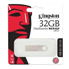 USB Kingston 32GB DataTraveler SE9 G2 tốc độ 3.0 - Bảo hành 5 năm !!!