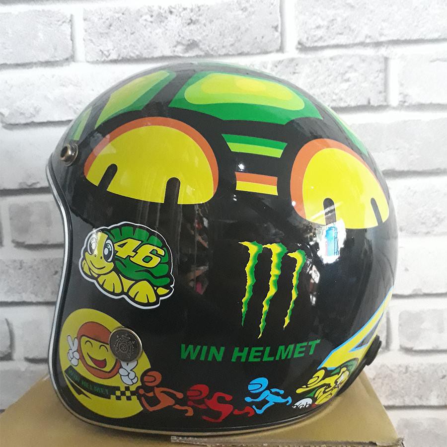 Mũ Bảo Hiểm 3/4 PGK Tem Rùa