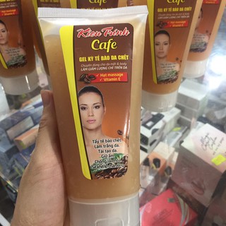Gel kỳ tế bào chết cà phê oganic KIEU TRINH 200G