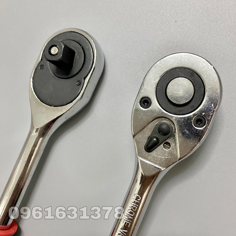 Tay vặn ốc tự động 2 chiều - cần lắc xiết khẩu