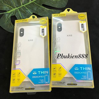 Ốp silicon trong suốt KST Design cho các dòng iPhone
