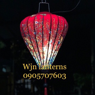 Đèn lồng vải lanh hội an