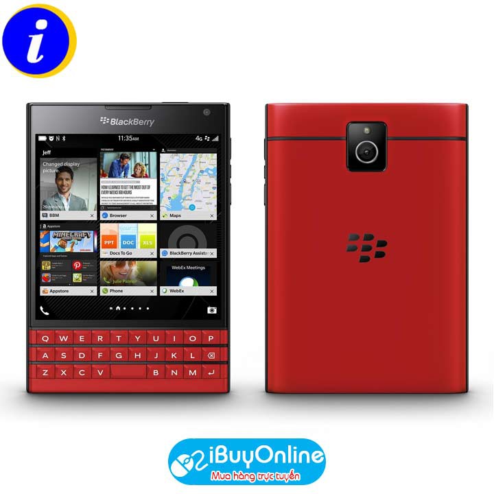 Điện thoại BlackBerry Passport Red Edition - BlackBerry Passport Đỏ