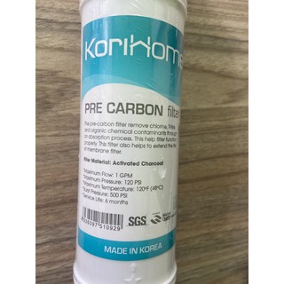 Lõi lọc thô Korihome số 2 Pre Carbon