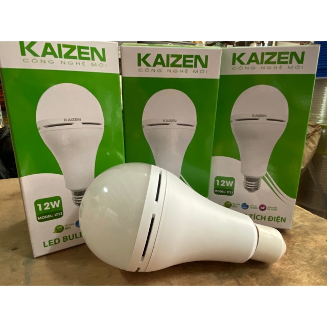 Bóng led bulb tích điện 12w