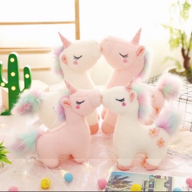 Gấu bông kì lân unicorn
