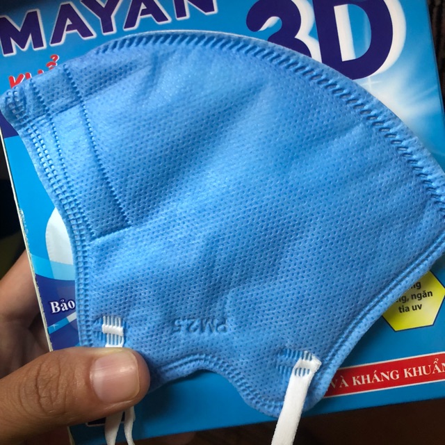 Khẩu trang cho bé mayan hộp 10 chiếc