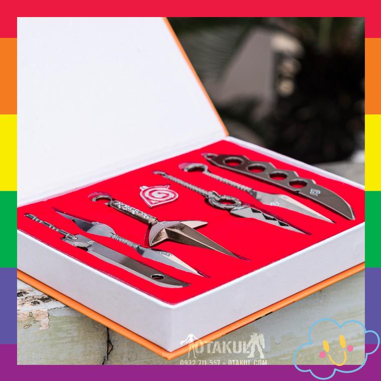 Bộ Móc Khóa Naruto - Đen Bóng