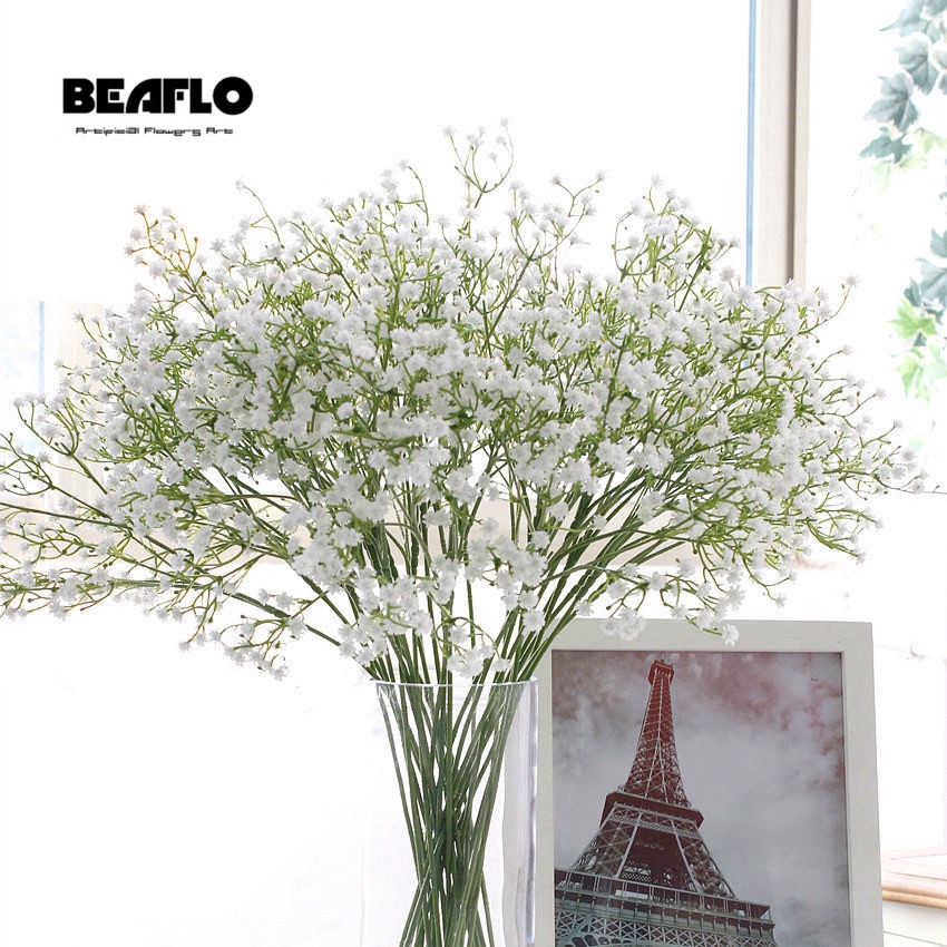 1 Head Baby's Breath Gypsophila Silk Flower Party Wedding Valentine