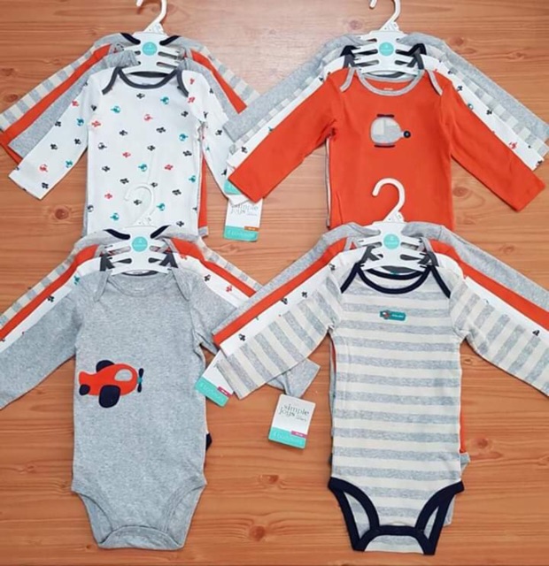 Set 4 bodysuit dài tay | BigBuy360 - bigbuy360.vn