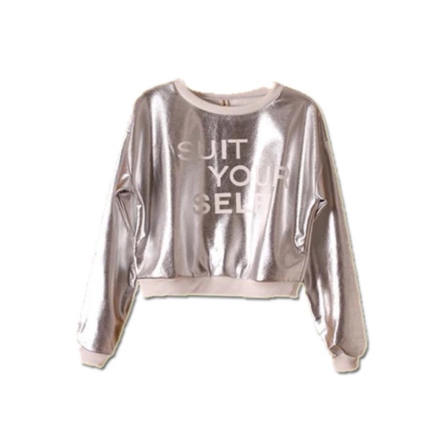 Áo nhũ dài tay { kèm ảnh thật} ullzang quin2611 | BigBuy360 - bigbuy360.vn