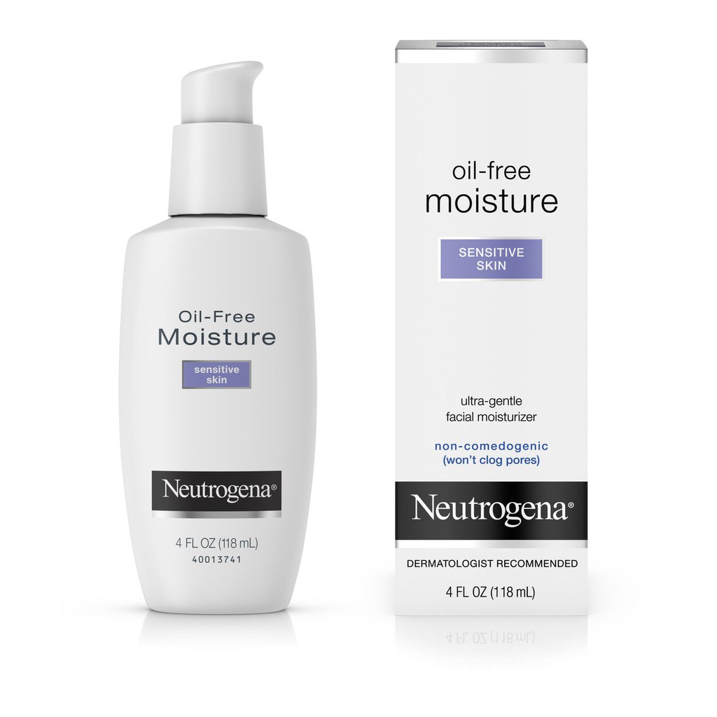 Kem Dưỡng Ẩm Neutrogena Oil Free Moisture Sensitive Skin (118ml)