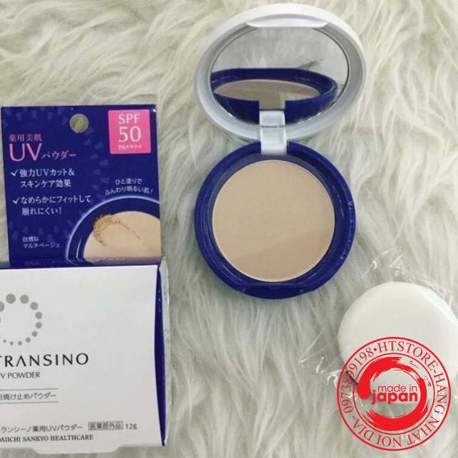 Phấn Phủ Transino UV Powder SPF50 PA++++ 12g Nhật Bản