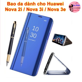 Bao da tráng gương dành cho huawei nova 2i / nova 3i / nova 3e