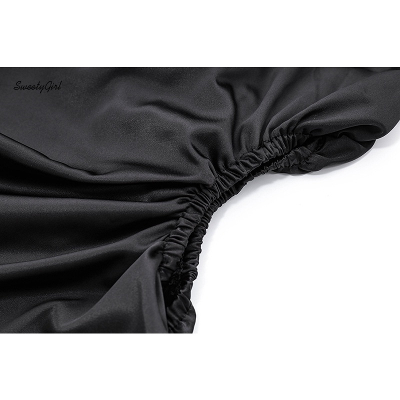 Đầm Mini Không Tay Màu Trơn Thời Trang 2022 Quyến Rũ Cho Nữ