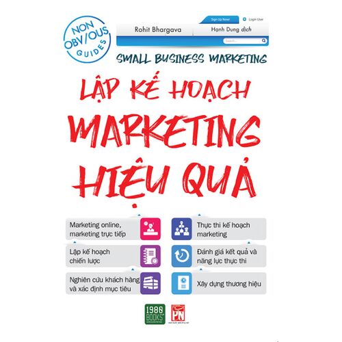 Sách Lập Kế Hoạch Marketing Hiệu Quả