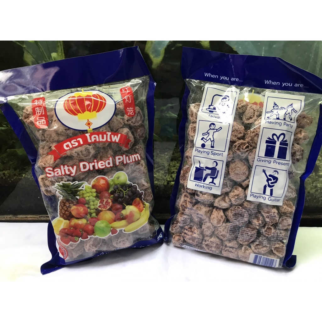 Xí muội khô gói 500g Thái Lan Salty Dried Plum