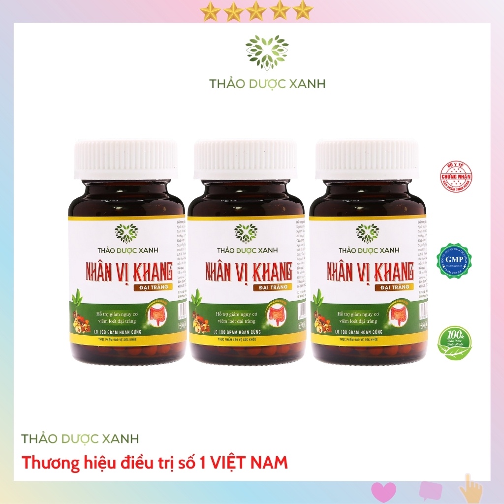 Đại tràng NHÂN VỊ KHANG Hỗ trợ xử lý viêm đại tràng cấp và mãn tính