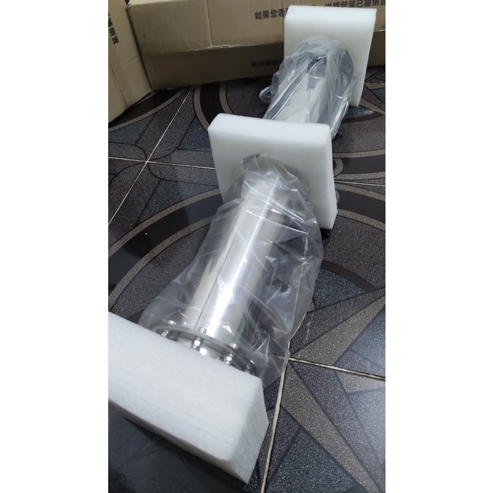Cây lọc nước Yirui Đài Loan inox 3000l/h , đạt độ tinh khiết cao cho nước đầu nguồn, lắp trực tiếp qua máy bơm