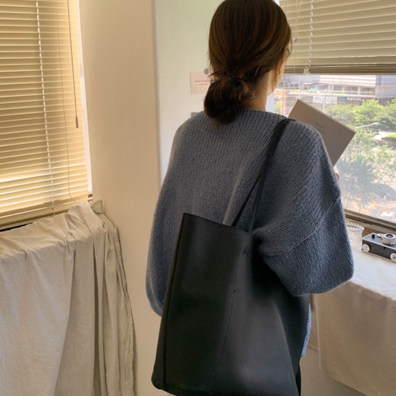 Áo Len Tay Dài Cổ Chữ v Thời Trang Cho Nữ