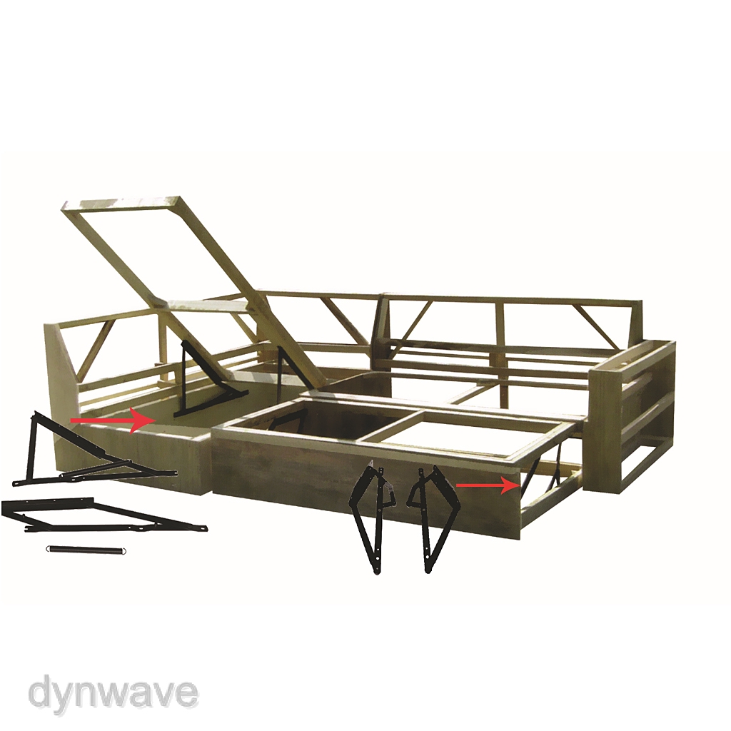 Bản Lề Nâng Ghế Sofa / Giường Ngủ Thiết Kế Hiện Đại Tiện Dụng