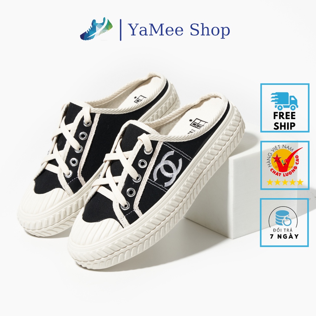 Giày đạp gót NY, Sục nữ NY xinh xinh dễ thương, dải size 35-39