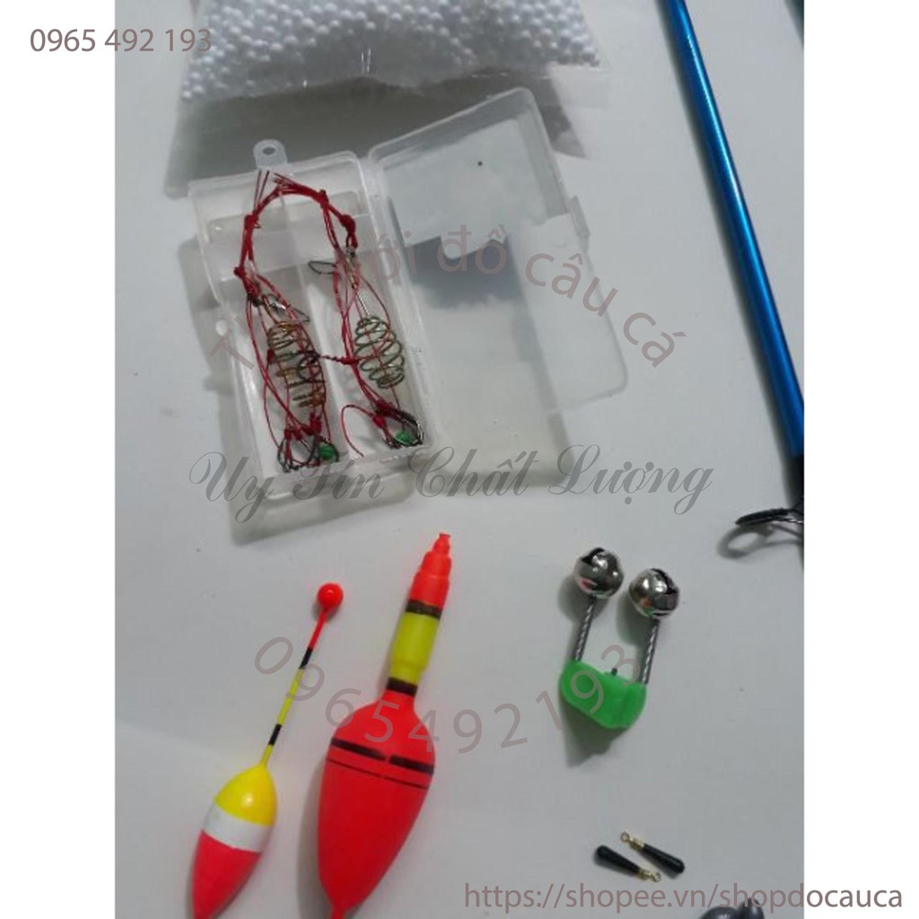 Bộ cần câu 2 khúc shimano rỗng máy yumoshi bl kèm phụ kiện ( rẻ vô địch )