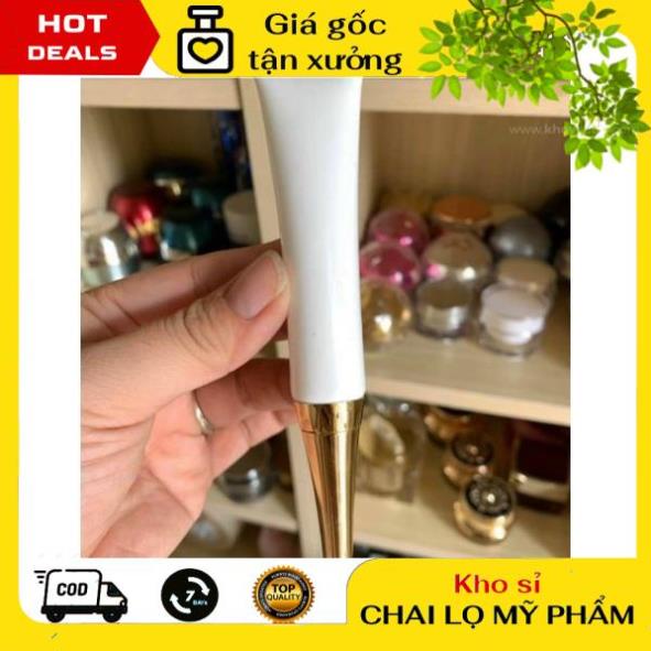 Tuýp Chiết Mỹ Phẩm ❤ GIÁ TẬN GỐC ❤ Tuýp Nhựa Nắp Nhọn Xi Vàng/Bạc 15ml đựng serum, tinh chất, chiết kem dưỡng da