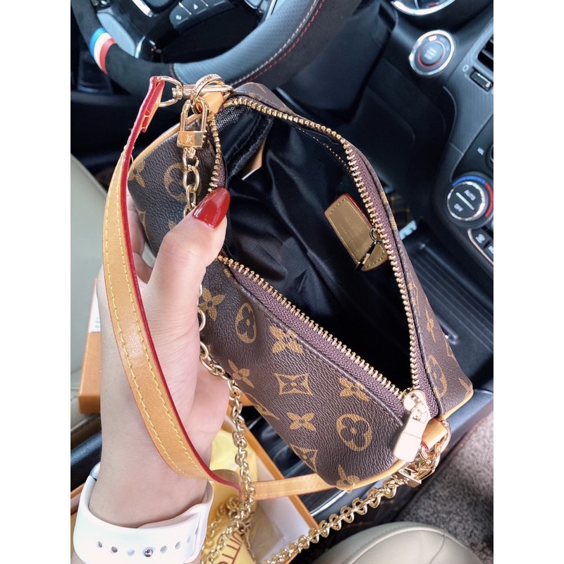 [Mã WAST10K giảm 10K đơn bất kỳ] HOT_TRỐNG_2020 Túi trống đeo kẹp nách bản 2 quai full box chuẩn