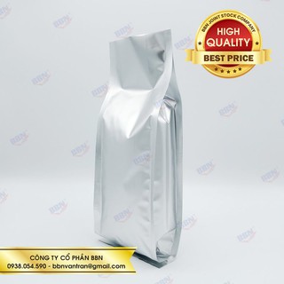 1kg Túi Mpet 4 biên bạc mờ 14*36cm