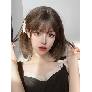 tóc giả nữ nguyên đầu cúp ngắn, tóc vic ( 2117 )