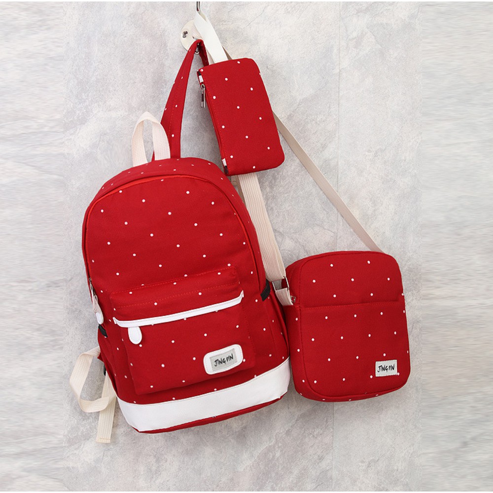 Balo bỉm sữa cho mẹ và bé 3 chi tiết trẻ trung năng động, túi xách bỉm sữa