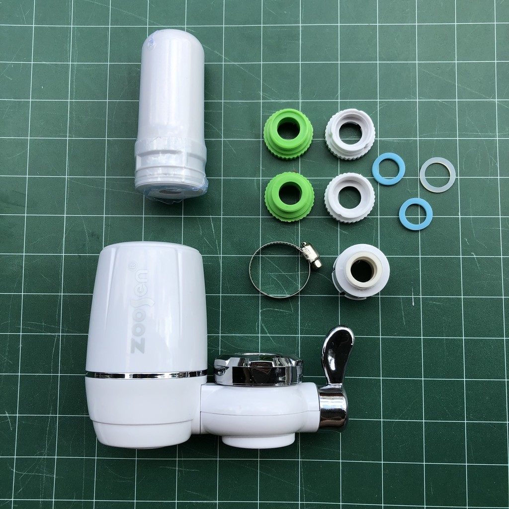 BỘ LỌC TRỰC TIẾP TAI VÒI ZOOSEN  FREESHIP  Lọc Các Tạp Chất Có Hại Như Kim Loại Phèn Trong Nước