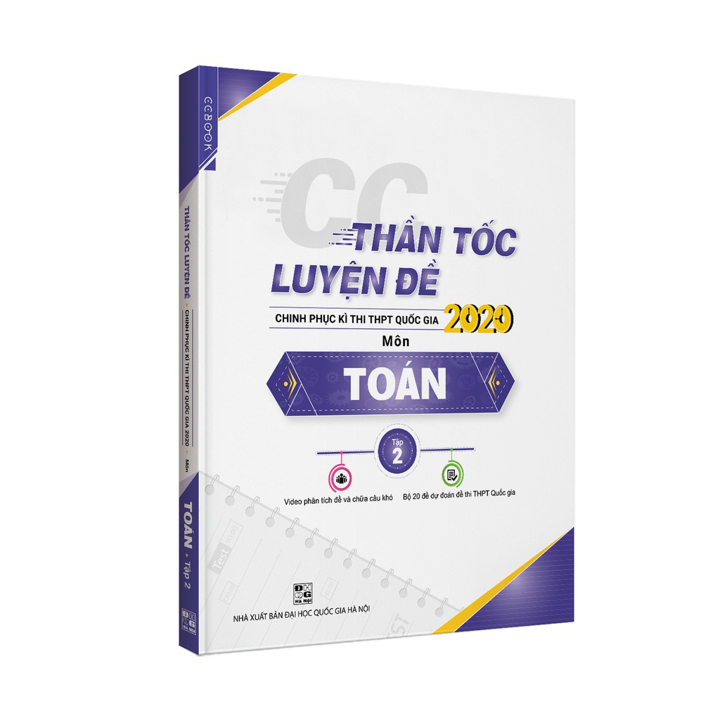 Sách - CC Thần tốc luyện đề 2020 môn Toán tập 2