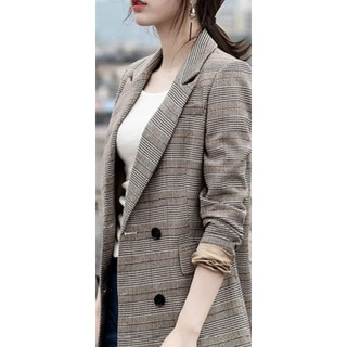 Áo khoác vest kẻ sọc