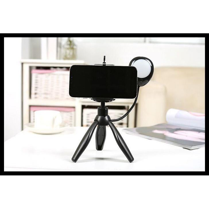 Giá Đỡ Ba Chân ET-ZP15 + Đèn flash Màu Hồng | BigBuy360 - bigbuy360.vn