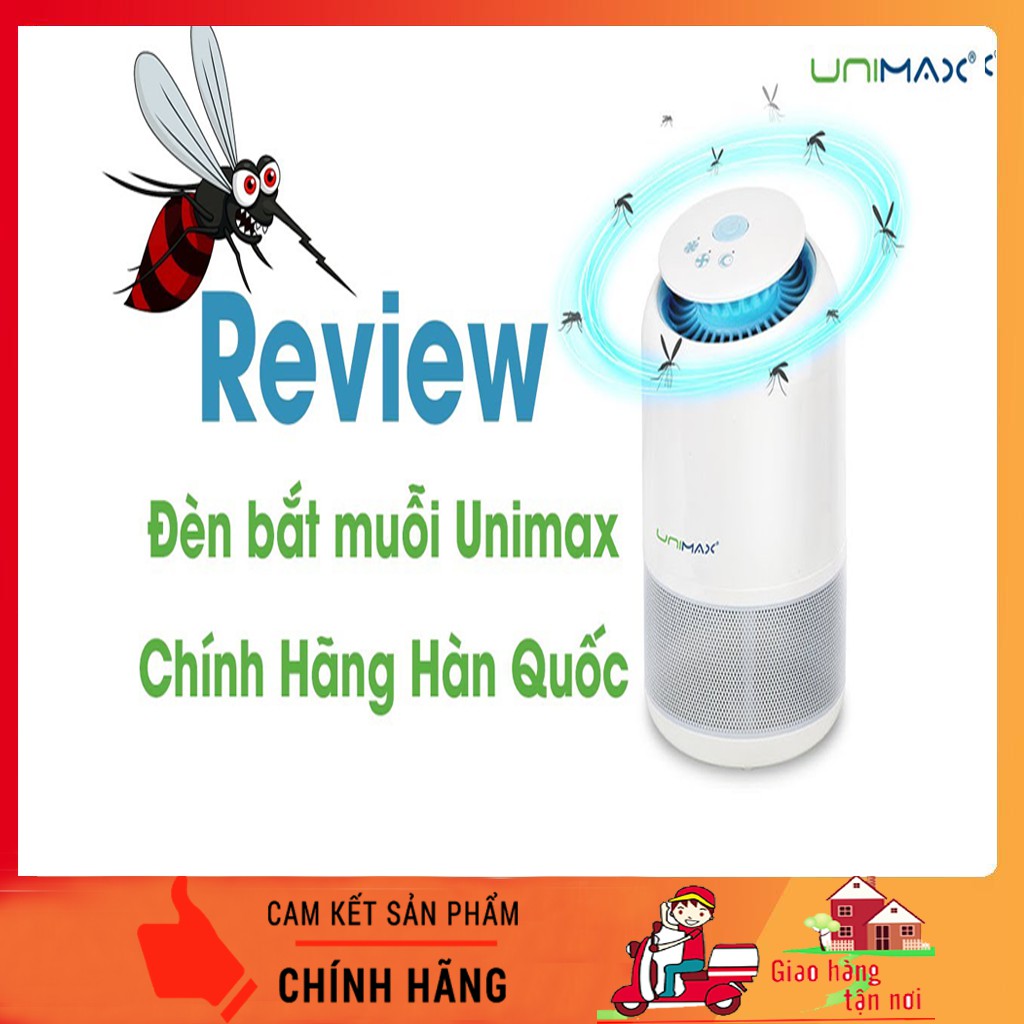 [RẺ VÔ ĐỊCH] Đèn bắt muỗi Unimax Hàn Quốc mẫu UMB 501W đèn bắt muỗi tốt nhất, giá tốt nhất