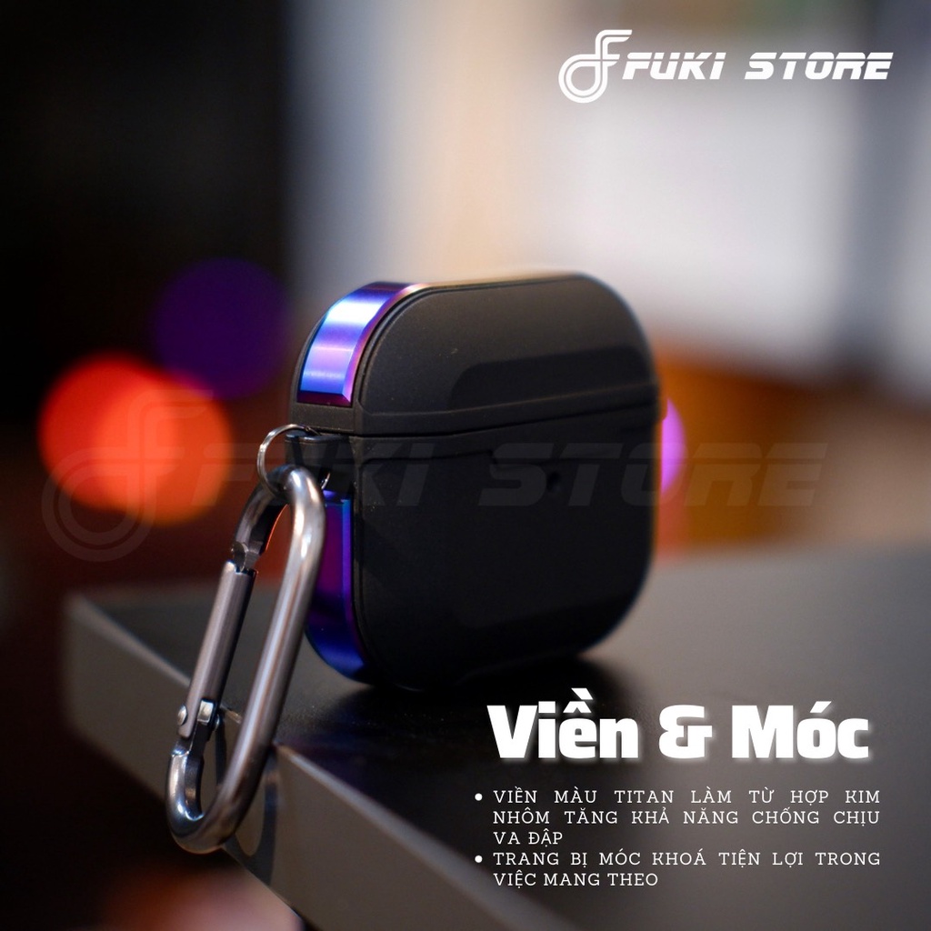 Case Airpods 3 chính hãng Aluminum Vỏ bọc chất liệu nhôm cao cấp chống trầy xước