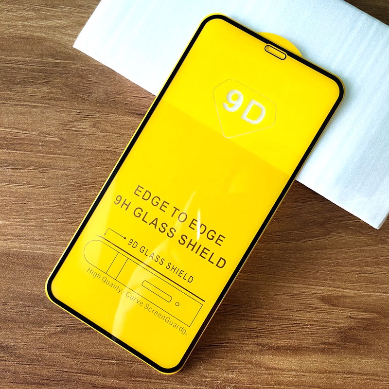 Kính cường lực 9D PRO+ full màn cho Ip 7/7plus/8/8plus/x/xs/xs max/11/11pro/11promax/12/13/14/15/pro/promax
