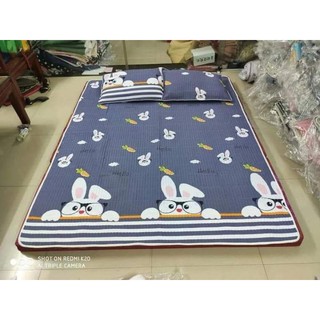 Set thảm chiếu cotton đũi siêu đẹp