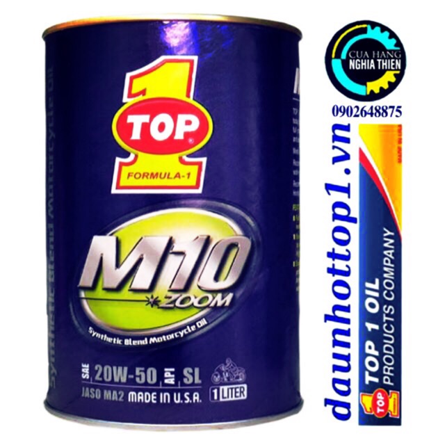 Nhớt TOP1 Xe Số 1 Lít 20w50