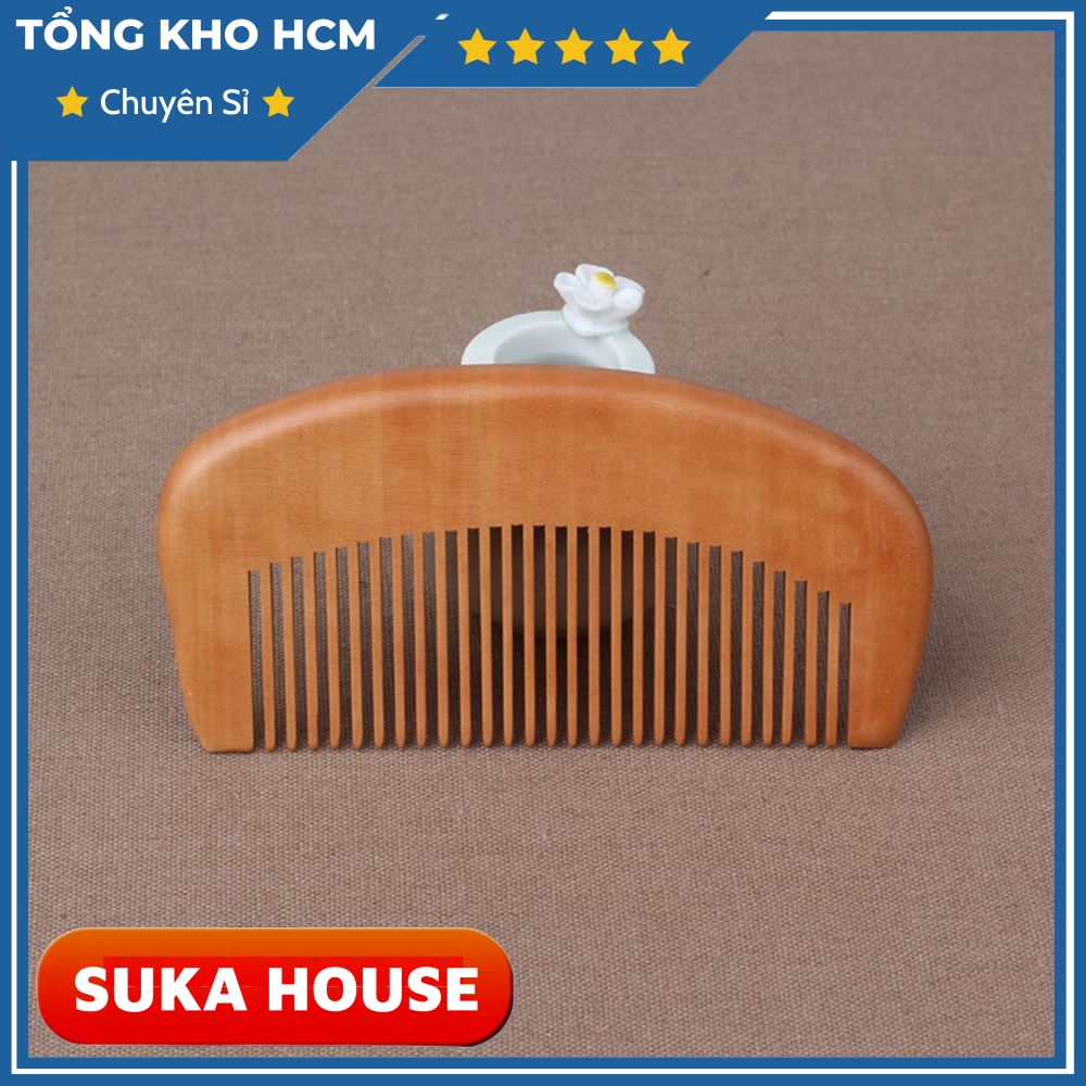 Lược Gỗ Chải Đầu Massage SUKAHOUSE H313